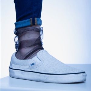 Brand New!  Mesh Black Socks